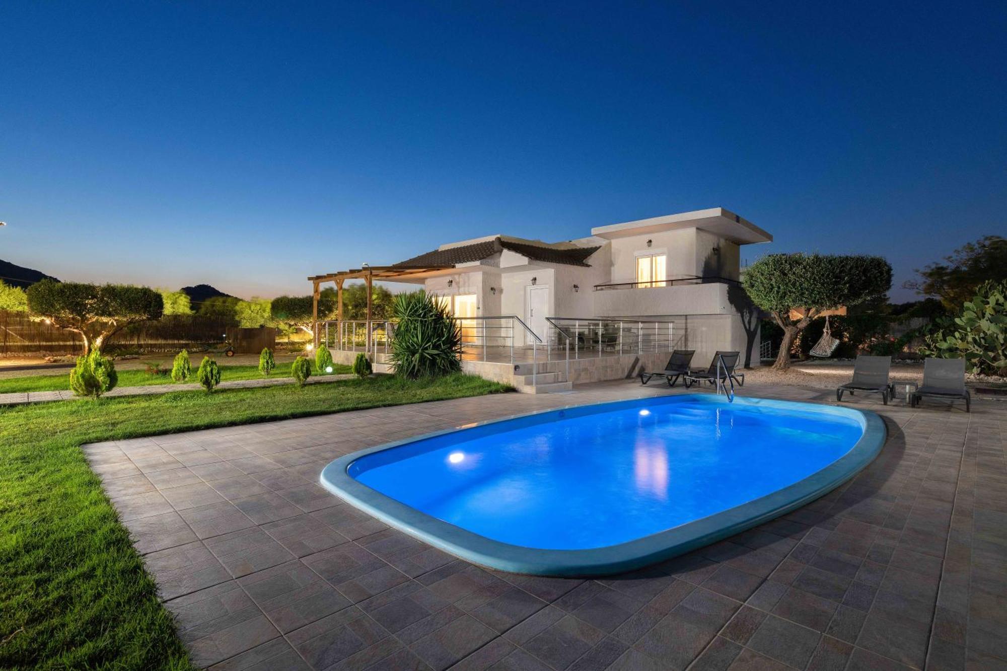 Sugar View Villa In Kolymbia Buitenkant foto